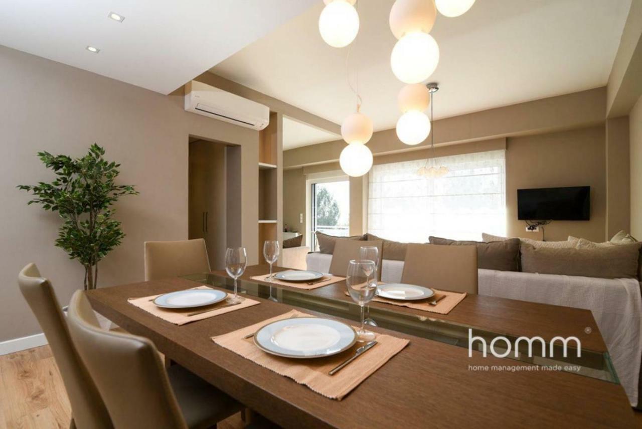 142M² Bright Alimos Apartment With Marina View Buitenkant foto